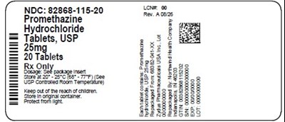 Label (82868 115 20   Rev A 08 26 Nhc)